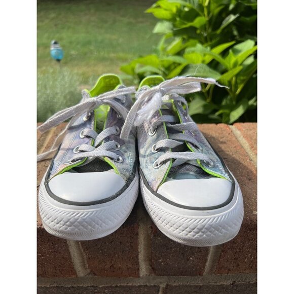 Womens Pastel patchwork Converse Allstars Sneakers — 5 - Picture 6 of 9